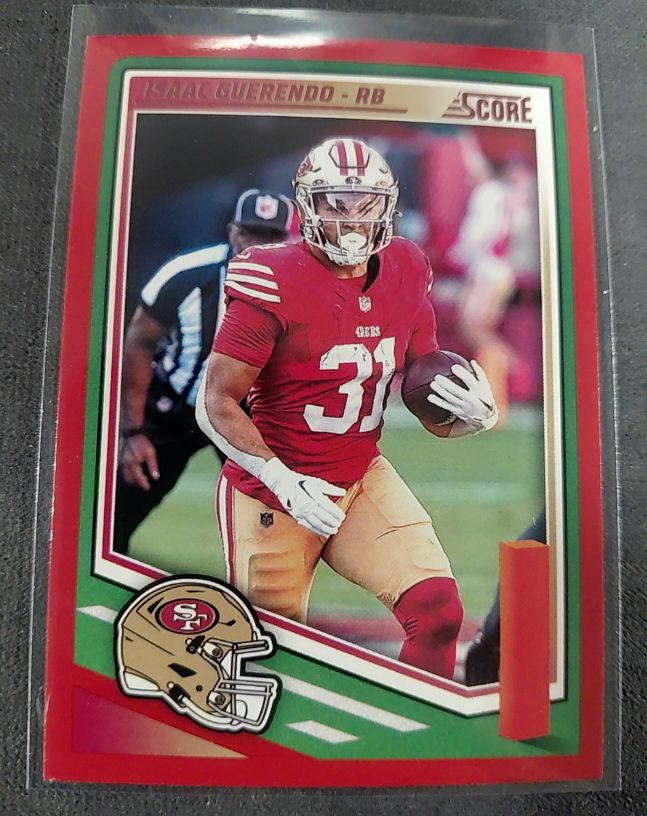 2025 Panini Score #259 Isaac Guerendo — front