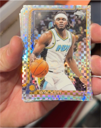 2025-26 Topps Chrome #53 Jarace Walker — front