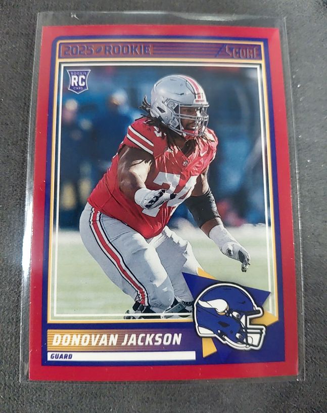 2025 Panini Score #90 Donovan Jackson — front