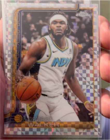 2025-26 Topps Chrome #53 Jarace Walker — front