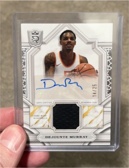 2023-24 Topps Royalty #RA-DM Dejounte Murray — front
