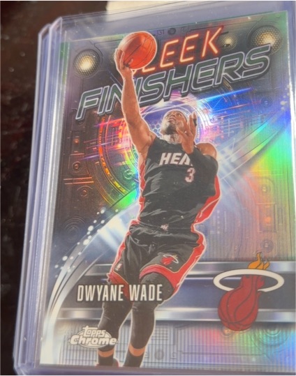 2025-26 Topps Chrome #SF-12 Dwyane Wade Sleek Finishers — front