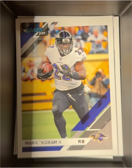 2019 Donruss #246 Mark Ingram II — front