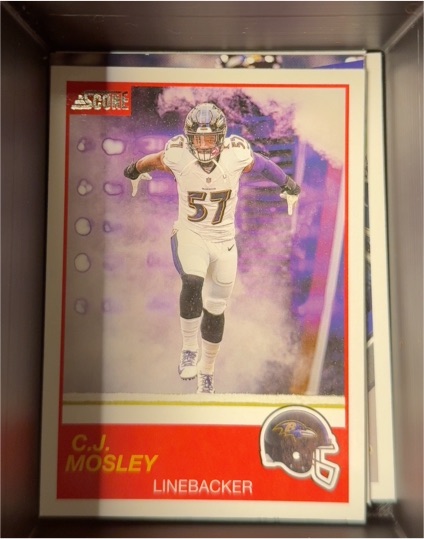 2024 Score #57 C.J. Mosley — front
