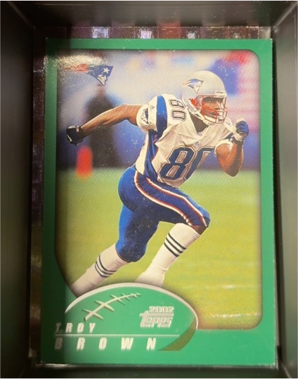 2002 Topps #36 Troy Brown — front