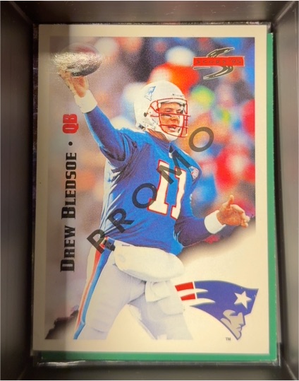 1995 Score #42 Drew Bledsoe — front