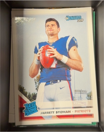 2019 Donruss #307 Jarrett Stidham Rated Rookie — front