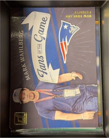 2022 Donruss #FG-MW Mark Wahlberg Fans of the Game — front