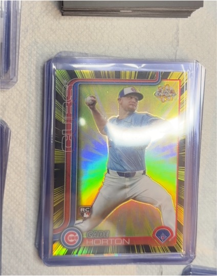 2025 Topps Chrome Radiating Rookies #RR-6 Cade Horton — front