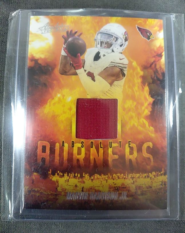 2025 Panini Absolute Burners #ABU-MHA Marvin Harrison Jr. — front