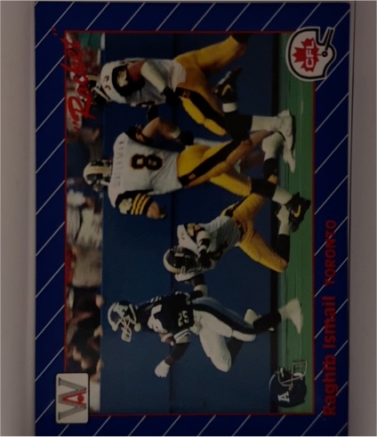 1991 All World CFL #33 Raghib Ismail — front