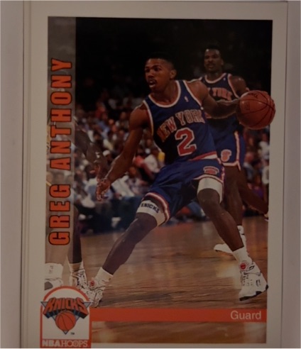 1992-93 Hoops #152 Greg Anthony — front