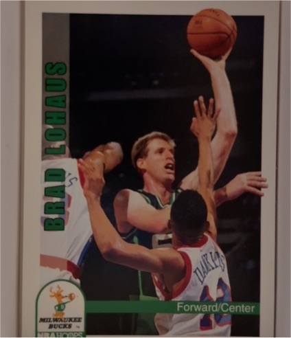 1992-93 Hoops #418 Brad Lohaus — front