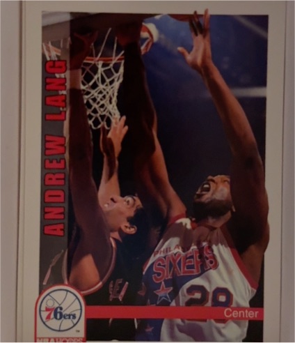 1992-93 Hoops #446 Andrew Lang — front