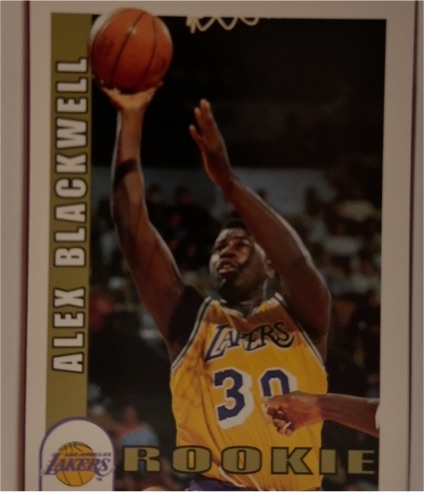 1992-93 Hoops #408 Alex Blackwell — front