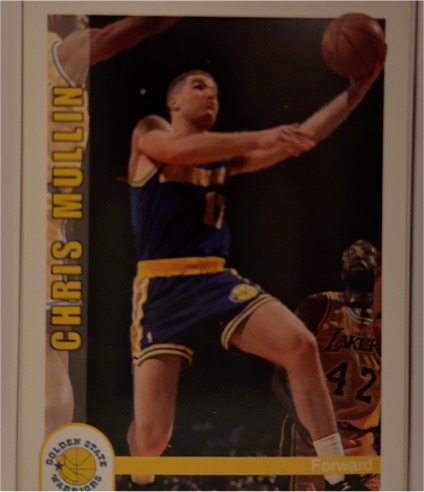 1992-93 Hoops #78 Chris Mullin — front