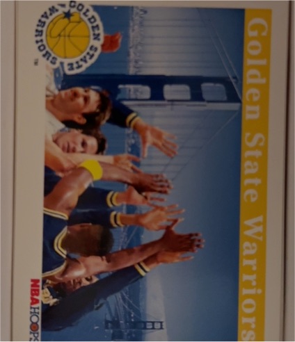 1992-93 Hoops #274 Golden State Warriors — front