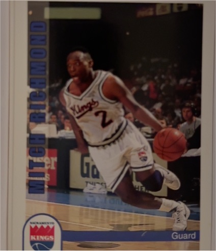 1992-93 Hoops #200 Mitch Richmond — front