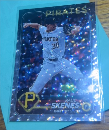 2024 Topps Update #US100 Paul Skenes — front