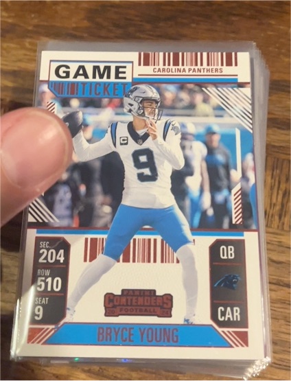 2024 Panini Contenders Season Ticket #14 Bryce Young — front