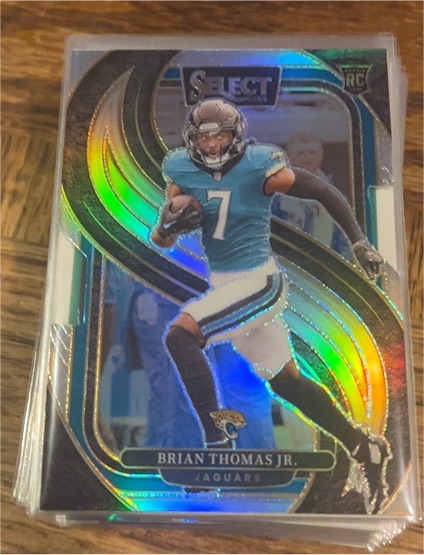 2024 Panini Select #143 Brian Thomas Jr. — front