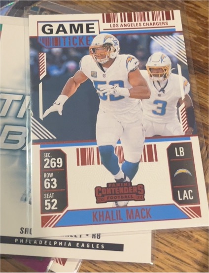 2024 Panini Contenders #57 Khalil Mack — front