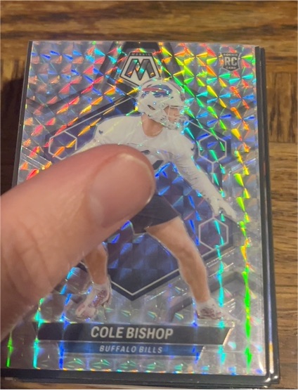 2024 Panini Mosaic #RC Cole Bishop — front