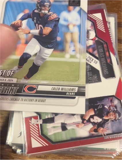 2024 Panini Instant #26 Caleb Williams — front