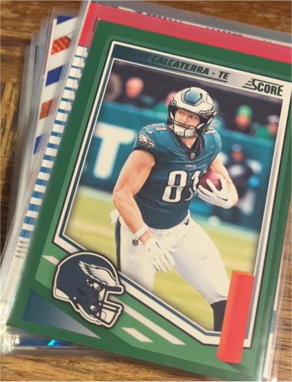2025 Panini Score #219 Grant Calcaterra — front