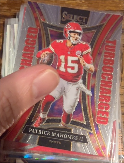 2024 Panini Select #1 Patrick Mahomes II Turbocharged — front