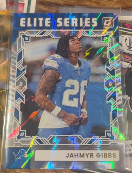 2025 Donruss The Elite Series #TES-JGI Jahmyr Gibbs — front