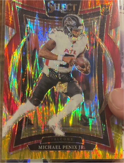 2024 Panini Select Concourse #80 Michael Penix Jr. — front