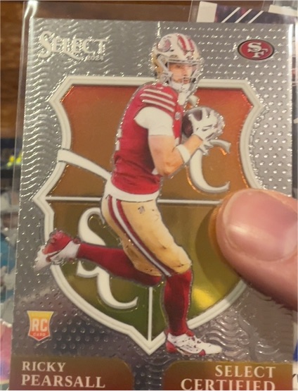 2024 Panini Select #12 Ricky Pearsall Select Certified Rookies — front