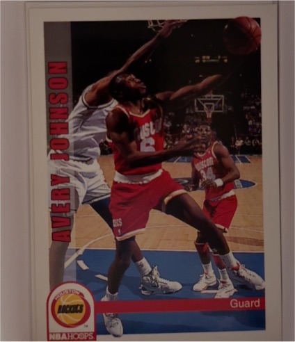 1992-93 NBA Hoops #82 Avery Johnson — front