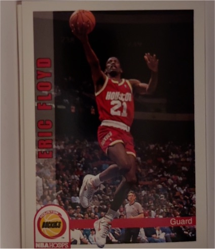1992-93 Hoops #81 Eric Floyd — front