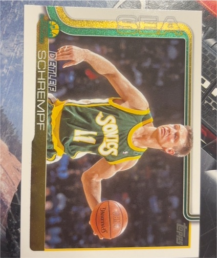 2025-26 Topps #270 Detlef Schrempf — front