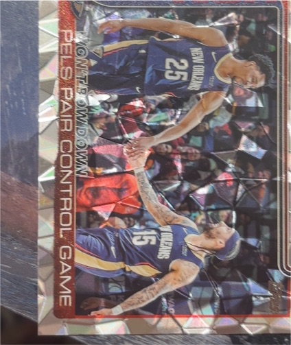 2025-26 Topps #299 Won't Bow Down: Pels Pair Control Game — front