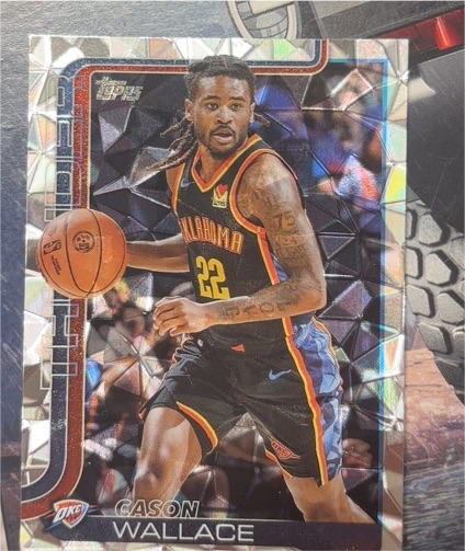 2025 Topps Basketball #119 Cason Wallace — front