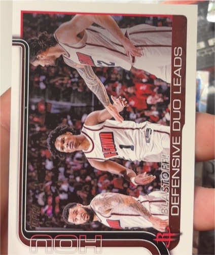 2025-26 Topps #297 Blastoff!: Defensive Duo Leads — front