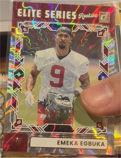 2025 Donruss Elite Series Rookies #ESR-EEA Emeka Egbuka — front