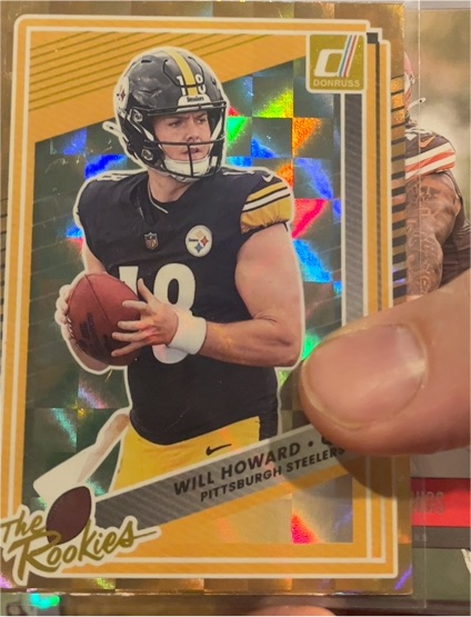 2025 Donruss The Rookies #10 Will Howard — front