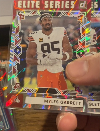 2025 Donruss Elite Series #TES-MGA Myles Garrett — front