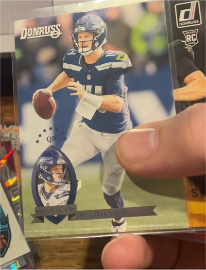 2025 Donruss #25 Sam Darnold Retro 1995 — front