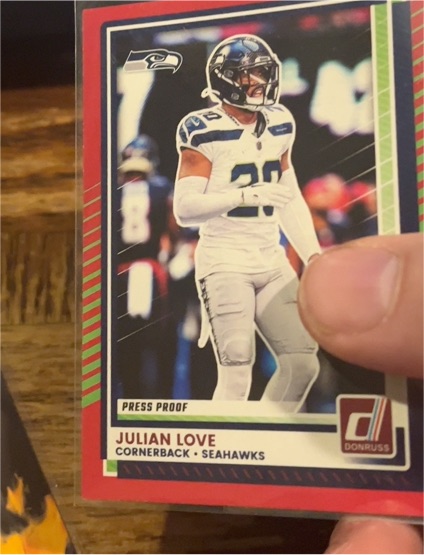 2025 Donruss #197 Julian Love — front
