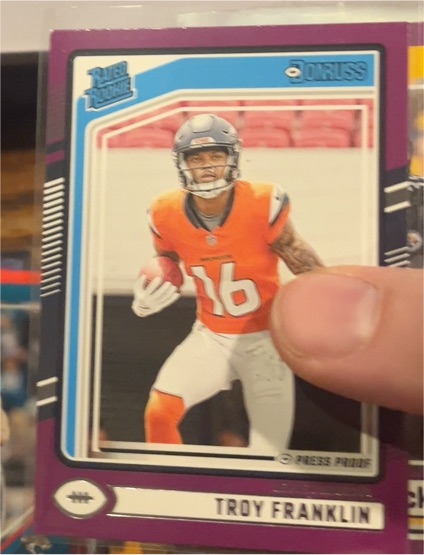 2024 Donruss #338 Troy Franklin — front