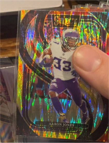 2024 Panini Select Premier Level #102 Aaron Jones — front