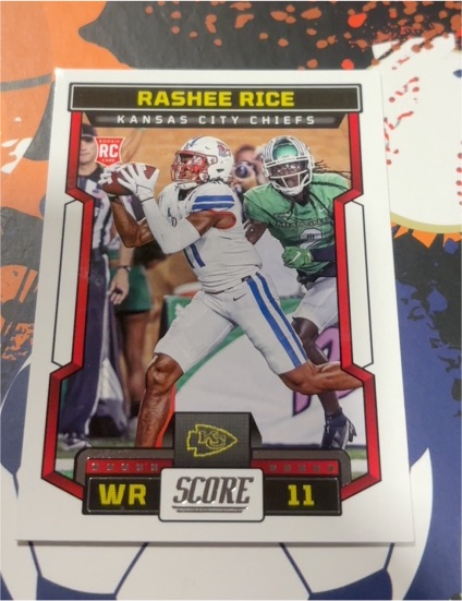 2023 Panini Score #352 Rashee Rice — front