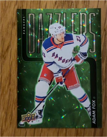 2025-26 Upper Deck Series 1 #DZ-42 Adam Fox — front