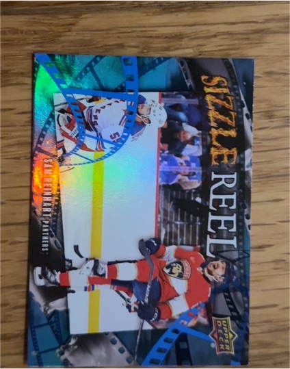 2025-26 Upper Deck #SR-28 Sam Reinhart Sizzle Reel — front