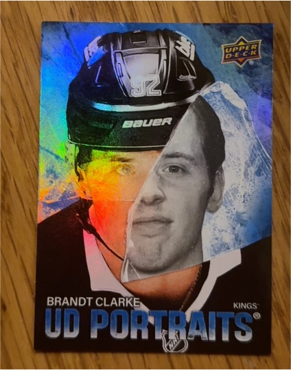 2025-26 Upper Deck Series 1 #P-20 Brandt Clarke — front